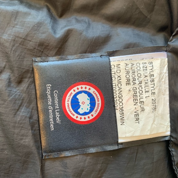 Canada Goose Neon Green Puffer Jacket - Picture 13 of 16